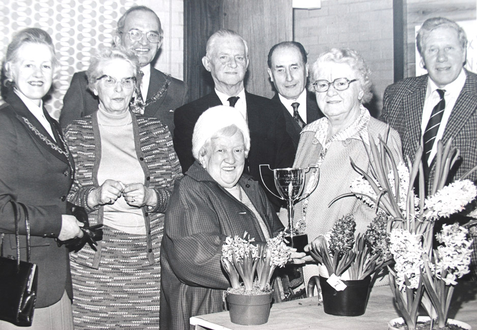1980s spring party and gardening competition