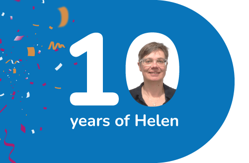 Celebrating 10 Years of Helen at East Cheshire Eye Society
