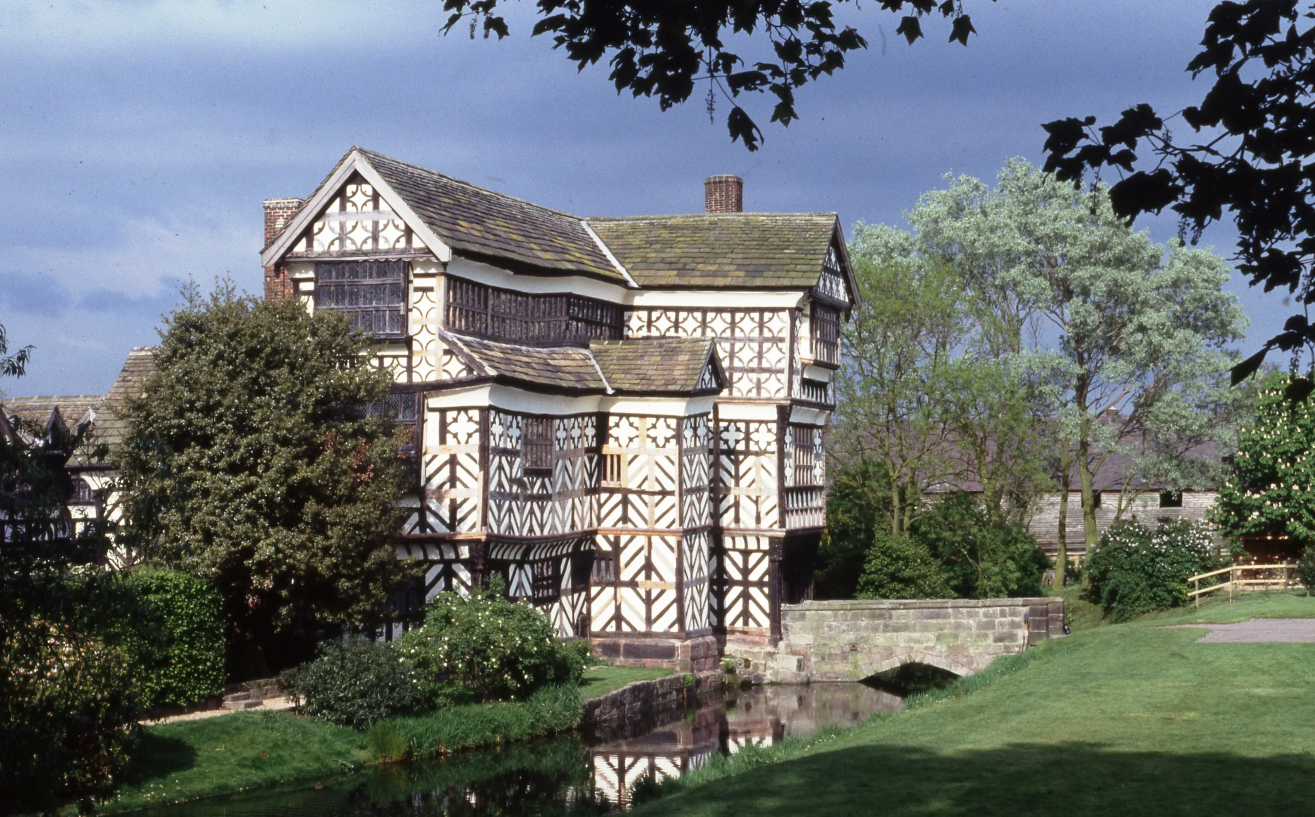 Little Morton Hall Greeting Card