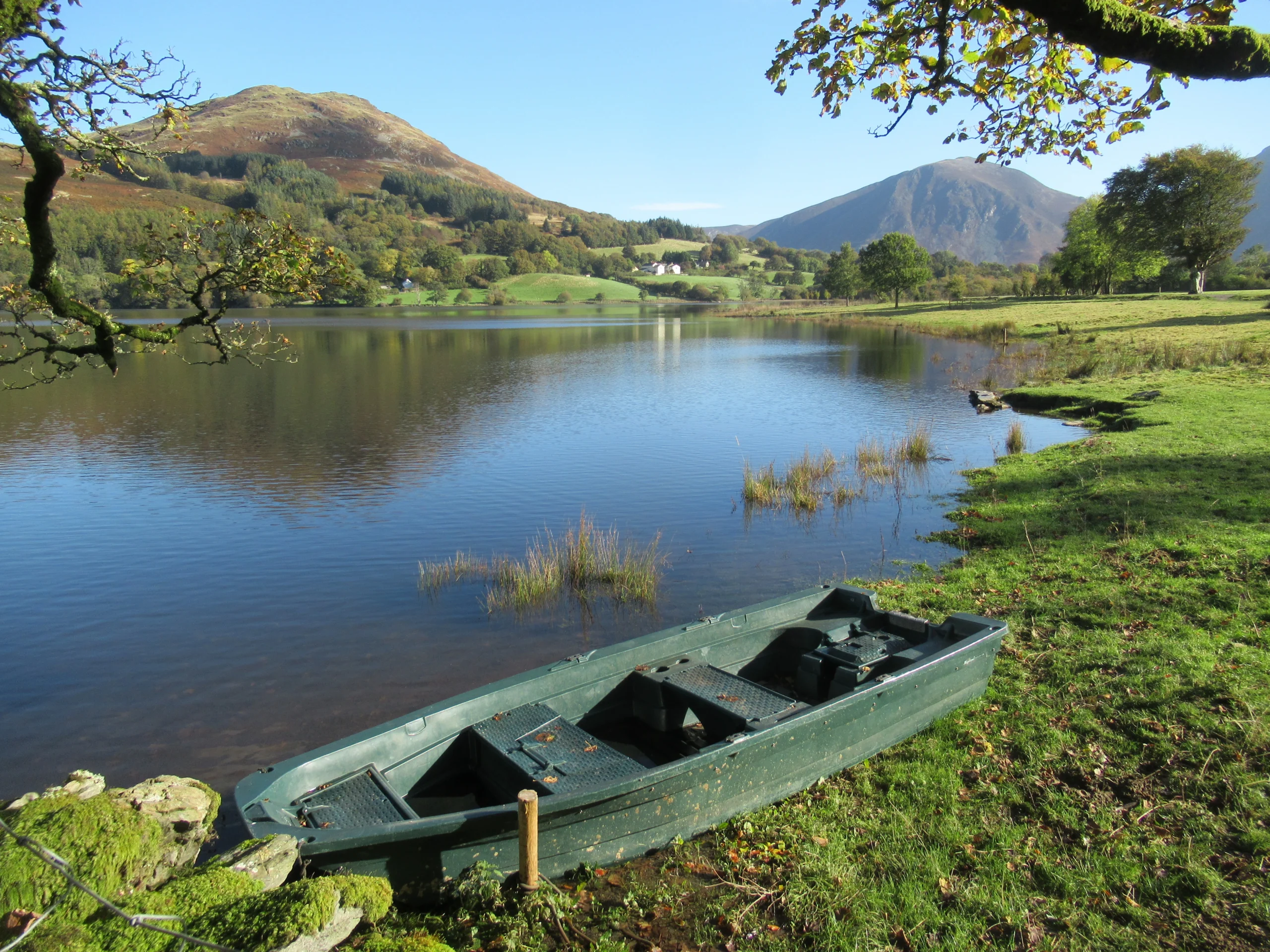 Tranquil Lake Greeting Card